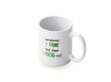 Personalised 'sometimes I think but then I frogret' mug