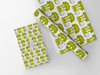 Personalised sports themed Gift Wrap/Wrapping Paper