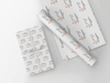 Personalised Christening Gift Wrap/Wrapping Paper