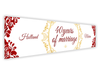 Personalised Anniversary Banner