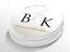 Personalised Round Wedding Sticker Labels, Party bag, logo stickers