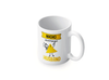 Personalised 'nacho average husband' mug