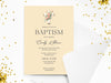Personalised Baptism/Christening Invitations with Envelopes