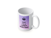 Personalised 'Keep Calm' funny spoof mug