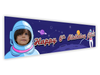Personalised Kids Birthday Photo Banner
