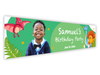 Personalised Birthday Photo Banner