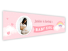 Personalised Baby shower Photo Banner