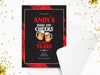 Personalised Birthday Party Invitations with Envelopes