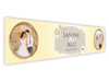 Personalised Wedding Dual Photo Banner