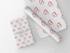 Personalised Love you Mom Gift Wrap/Wrapping Paper