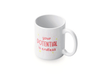 Personalised 'your potential is endless' mug