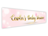 Personalised Baby Shower Banner