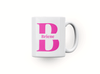 Personalised Definition Dictionary Initial Name Birthday Mug