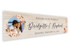 Personalised Wedding Photo Banner