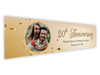 Personalised Anniversary Photo Banner