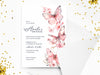 Personalised Butterfly Birthday Party Invitations with Envelopes