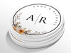 Personalised Round Wedding Sticker Labels, Party bag, logo stickers