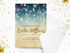 Personalised Stars Birthday Party Invitations with Envelopes
