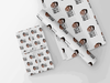 Personalised Birthday Face photo Gift Wrap/Wrapping Paper