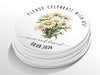 Personalised Round Wedding Sticker Labels, Party bag, logo stickers