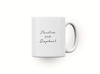 Personalised couple song album mug