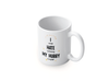 Personalised 'I would hate not having my hubby in my life' mug