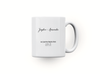 Personalised Star map, Galaxy Night Sky Keepsake Gift mug