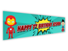 Personalised Kids Birthday Banner