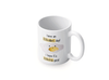 Personalised 'Eggcellent' funny spoof coffee or tea mug