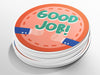 Personalised Round Teacher Sticker Labels, student sticker, school sticker