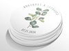 Personalised Round Wedding Sticker Labels, Party bag, logo stickers