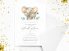 Personalised Baptism/Christening Invitations with Envelopes