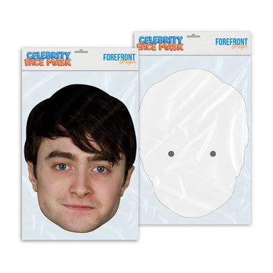 Personalised funny Celebrity face mask Daniel Radcliffe ready to wear,  fun party gifts unique for fans, novelty face masks