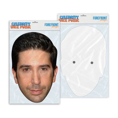 Personalised funny Celebrity face mask David Schwimmer ready to wear,  fun party gifts unique for fans, novelty face masks