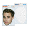 Personalised funny Celebrity face mask Dustin Milligan ready to wear,  fun party gifts unique for fans, novelty face masks
