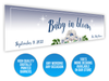 Personalised Baby Shower Banner