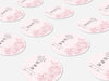 Personalised Round Wedding Sticker Labels, Party bag, logo stickers