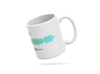 Personalised couple song soundwave mug