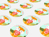 Personalised Round Teacher Sticker Labels, student sticker, school sticker