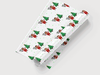 Personalised Christmas funny face photo Gift Wrap/Wrapping Paper