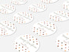 Personalised Round Christmas Sticker Labels, party label, surprise party, holiday sticker