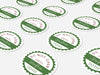 Personalised Round Christmas Sticker Labels, party label, surprise party, holiday sticker