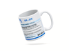 Personalised prescription mug
