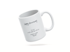 Personalised Star map happy anniversary, Galaxy Night Sky Keepsake Gift mug