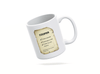 Personalised pet dog wanted mug