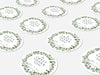 Personalised Round Wedding Sticker Labels, Party bag, logo stickers