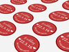 Personalised Round Wedding Sticker Labels, Party bag, logo stickers