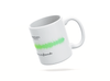 Personalised couple song soundwave mug