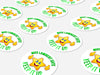 Personalised Round Teacher Sticker Labels, student sticker, school sticker
