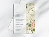 Personalised Floral Birthday Party Invitations with Envelopes